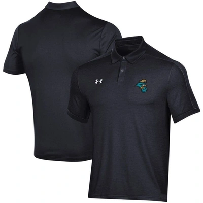 Under Armour Black Coastal Carolina Chanticleers Trophy Polo