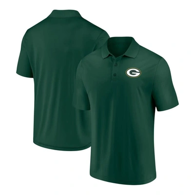 Fanatics Branded Green Green Bay Packers Component Polo
