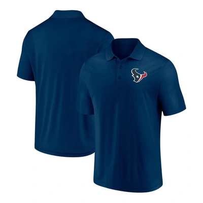 Fanatics Branded Navy Houston Texans Component Polo