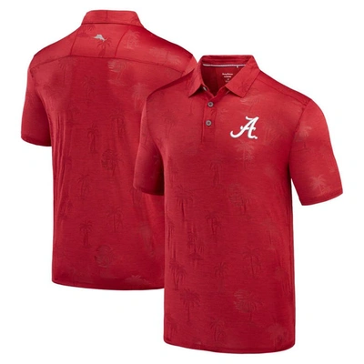 Tommy Bahama Crimson Alabama Crimson Tide Sport Palm Coast Palmera Islandzone Polo