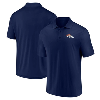 Fanatics Branded Navy Denver Broncos Component Polo