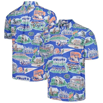 Reyn Spooner Royal Florida Gators Scenic Button-down Shirt