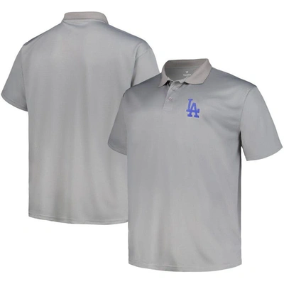 Profile Heather Gray Los Angeles Dodgers Birdseye Polo