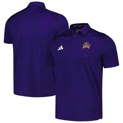 Adidas Originals Adidas Purple Ecu Pirates Classic Aeroready Polo