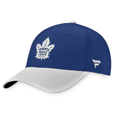 Fanatics Branded  Blue/gray Toronto Maple Leafs 2023 Nhl Global Series Sweden Adjustable Hat In Blue,gray