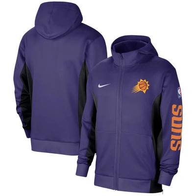Nike Men's  Purple Phoenix Suns 2023/24 Authentic Showtime Full-zip Hoodie