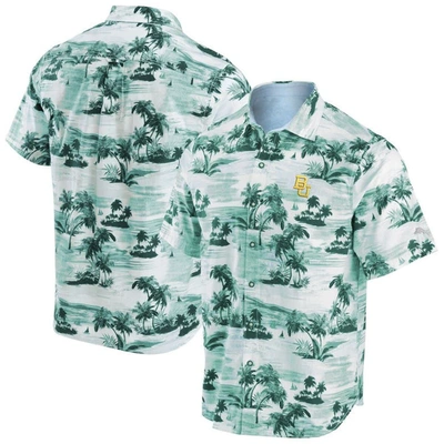 Tommy Bahama Green Baylor Bears Tropical Horizons Button-up Shirt