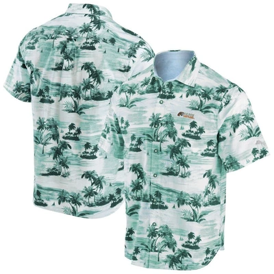 Tommy Bahama Green Florida A&m Rattlers Tropical Horizons Button-up Shirt