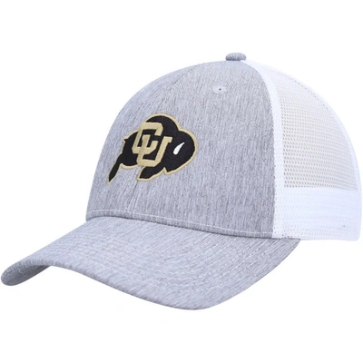Ahead Men's  Charcoal, White Colorado Buffaloes Brant Trucker Adjustable Hat In Charcoal,white