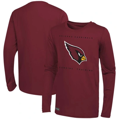 Outerstuff Cardinal Arizona Cardinals Side Drill Long Sleeve T-shirt