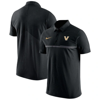 Nike Black Vanderbilt Commodores Coaches Performance Polo