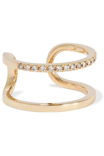 Hirotaka Manhattan 10-karat Gold Diamond Ring