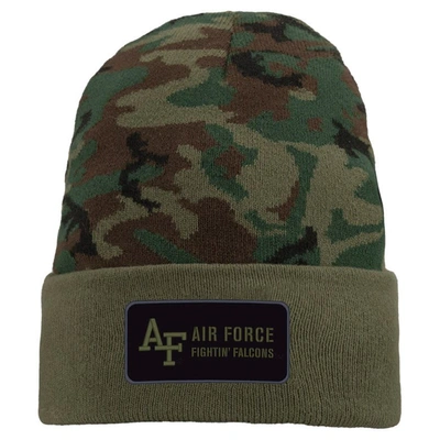 Nike Camo Air Force Falcons Military Pack Cuffed Knit Hat