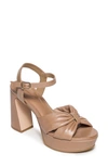 Bernardo Veronika Platform Sandal In Birch