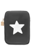 Bloc Bags Mini Star Cosmetics Bag In Black/ White