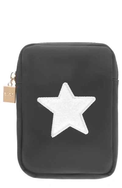 Bloc Bags Mini Star Cosmetics Bag In Black/ White