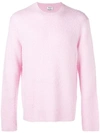 Acne Studios Peele Wool And Cashmere-blend Weater - Pink