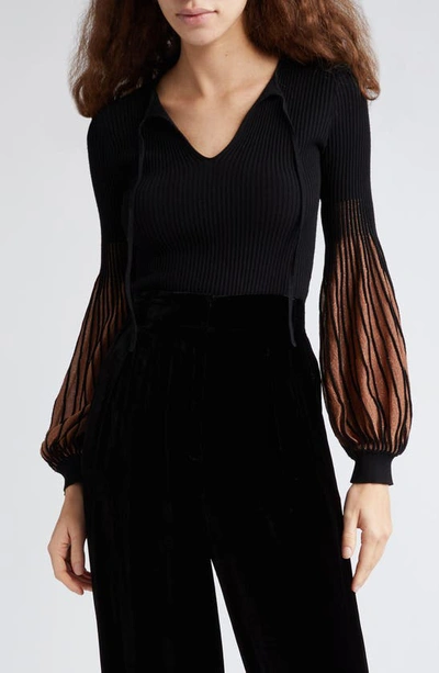 Ulla Johnson Lenora Rib Top In Gild