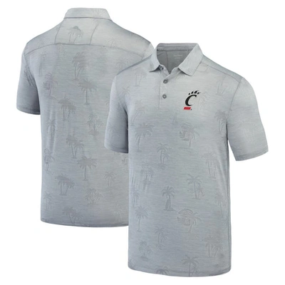 Tommy Bahama Gray Cincinnati Bearcats Sport Palm Coast Palmera Islandzone Polo