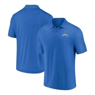 Fanatics Branded Powder Blue Los Angeles Chargers Component Polo