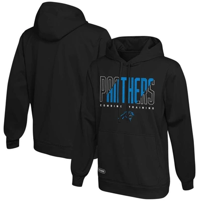 Outerstuff Black Carolina Panthers Backfield Combine Authentic Pullover Hoodie