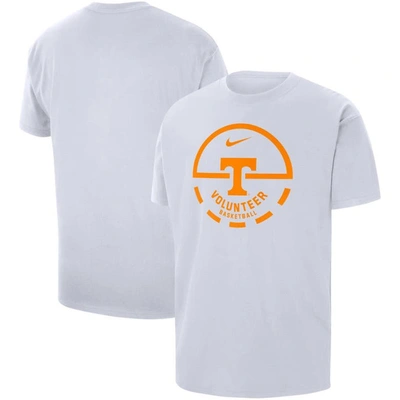 Nike White Tennessee Volunteers Free Throw Basketball T-shirt