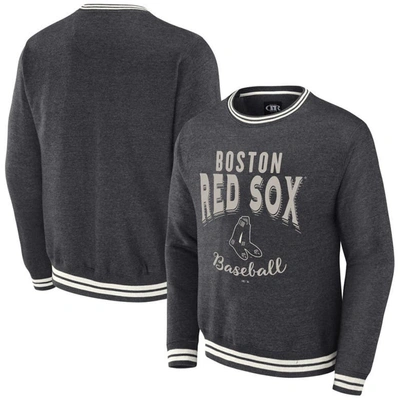 Darius Rucker Collection By Fanatics Heather Charcoal Boston Red Sox Vintage Pullover Sweatshirt