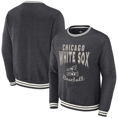 Darius Rucker Collection By Fanatics Heather Charcoal Chicago White Sox Vintage Pullover Sweatshirt