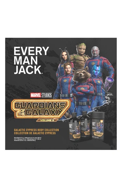 Every Man Jack X Marvel Guardians Of The Galaxy Body Care Set $35 Value In White