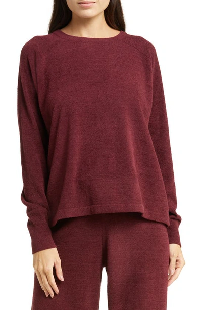 Honeydew Intimates Out Of Office Sleep Sweatshirt In Cabernet