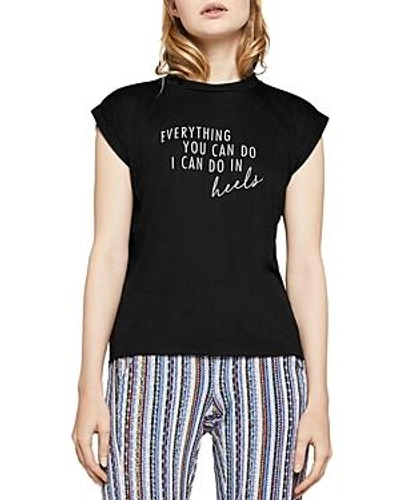 Bcbgeneration Everything You Can Do Muscle Tee In Black