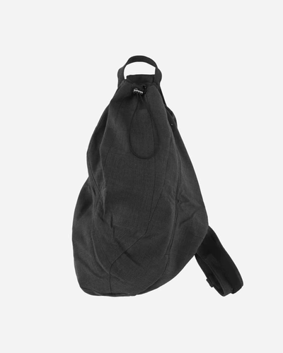 Kiko Kostadinov Solo Crossbody Bag Shadow Grey / In Black