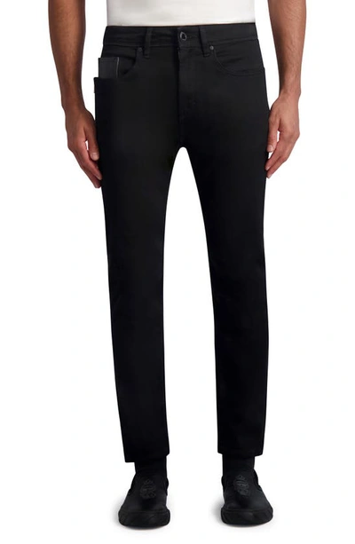 Karl Lagerfeld Coin Pocket Slim Fit Jeans In Black