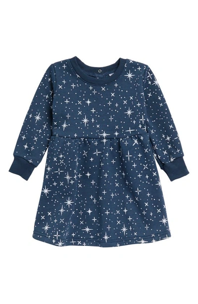 Dot Australia Babies' Midnight Star Long Sleeve Dress In Navy