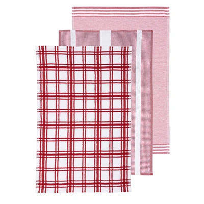 Mu Kitchen Terry Kitchen Towel, Set Of 3