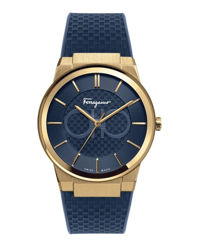 Ferragamo Sapphire Watch In Multi
