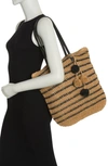 Btb Los Angeles Lucy Tote In Sand/ Black
