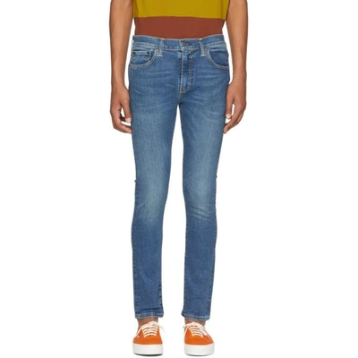 Levi's Levis Blue 510 Skinny Jeans In Huxley Advs