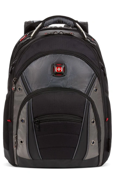 Swissgear Synergy 16-inch Laptop Backpack In Black/ Grey