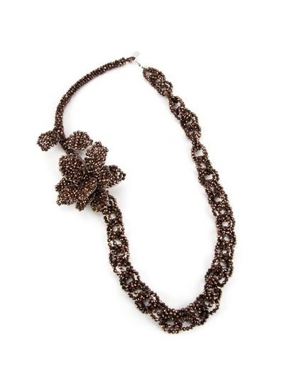 Night Market Chain Necklace In Mokamarrone