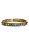 Loren Hope 'clara' Crystal Bracelet In Jet Iridescent