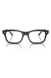 Ray Ban Unisex 54mm Optical Glasses In Dark Blue