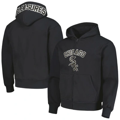 Pleasures Black Chicago White Sox Opening Day Full-zip Hoodie