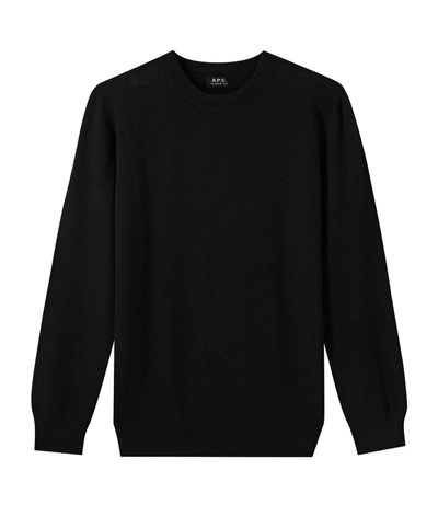 Apc Christian Sweater In Black