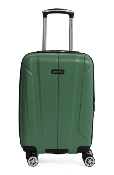 Ben Sherman Derby Hardshell Spinner Suitcase In Cilantro