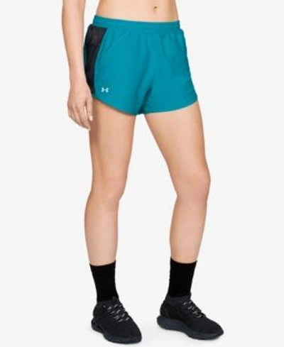 Under Armour Fly By Running Shorts In Deceit