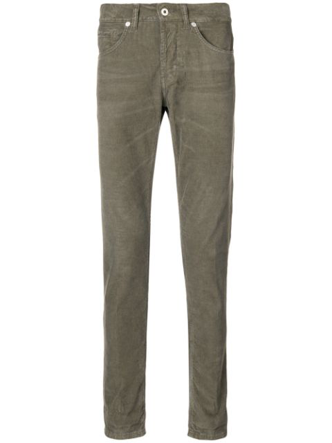 Dondup George Corduroy Slim-fit Trousers - Brown | ModeSens