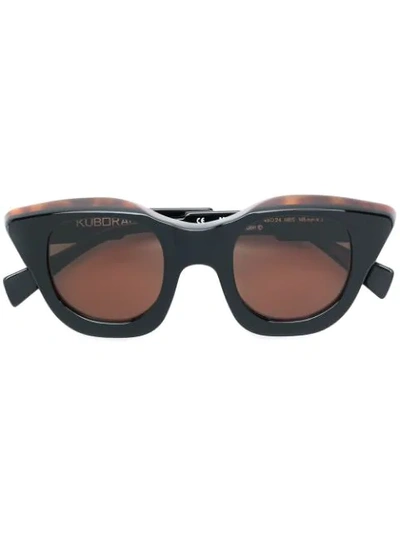 Kuboraum U10 Sunglasses In Black