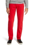 Ag Graduate Sud Straight Leg Pants In Clever Red