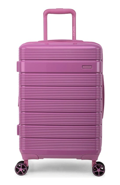Vacay Spotlight 20-inch Hardside Spinner Carry-on Case In Cassis